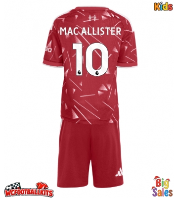 Liverpool Alexis Mac Allister #10 Replica Home Stadium Kit for Kids 2026-27 Short Sleeve (+ pants)